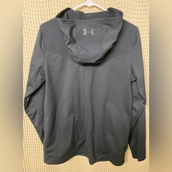 Under Armour hooded jacket black Youth XL NWOT - Picture 4 of 4